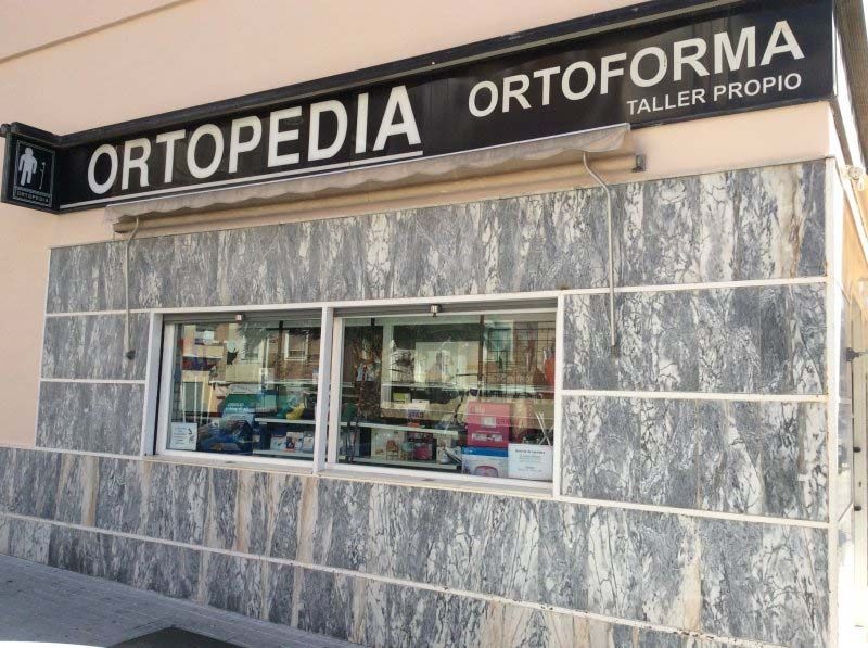 Ortoforma Fachada frente ortopedia